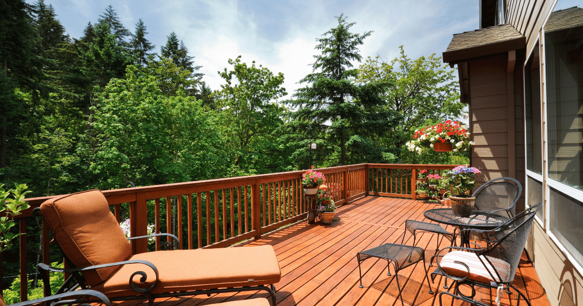 Decks add seasonal space to your home.