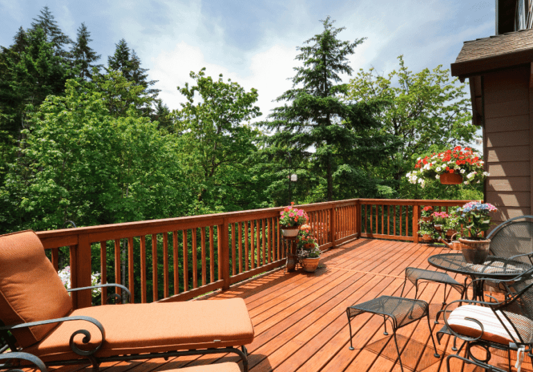 Decks add seasonal space to your home.